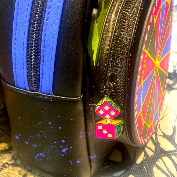 Lounge fly nightmare before Christmas mini backpack new with tags. Cosplay. - Picture 4 of 12